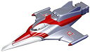 【中古】(非常に良い)EX合金 帰ってきたウルトラマン スペースアロー 全長約185mm ダイキャスト製 塗装済み完成品