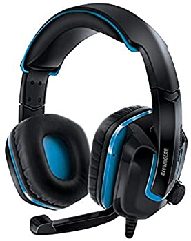 【中古】(非常に良い)dreamGEAR GRX-440 PS4用 ゲームヘッドセット ブラック／ブルー