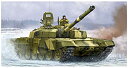 【中古】トランペッター 1／35 ロシア連邦軍 T-72B2主力戦車 ロガートカ プラモデル 09507