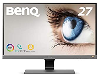 (非常に良い)BenQ モニター ディスプレイ EW277HDR HDR対応／27インチ／VA／4ms／D-SubHDMI／スピーカー搭載