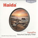 【中古】(非常に良い)Haida NanoPro 82mm MC ND4000 フィルター ND 3.6 4000x 12絞り ニュートラルデンシティ HD3296-82