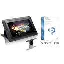 【中古】(非常に良い)ワコム 液晶ペンタブレット 13.3フルHD液晶 Cintiq 13HD comicモデル CLIP STUDIO EX【1年ライセンス付】TDTK-1301/K0