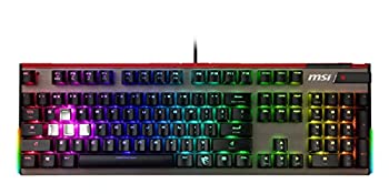 【中古】(非常に良い)MSI VIGOR GK80 ゲーミングキーボード Vigor GK80 CS JP