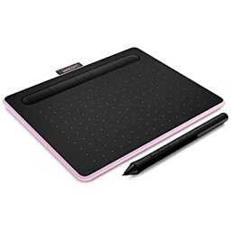 【中古】(非常に良い)WACOM ペンタブレット（ベリーピンク）Wacom Intuos Small ワイヤレス CTL-4100WL／P0