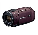 【中古】(非常に良い)パナソニック 4K ビデオカメラ VZX1M 64GB あとから補正 ブラウン HC-VZX1M-T(2)