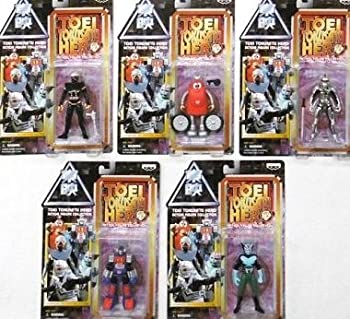 【中古】(非常に良い)東映特撮ヒーローアクションフィギュアコレクション2全5種セット プライズ