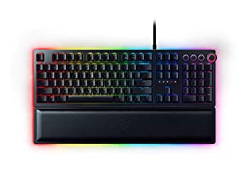 【中古】Razer Huntsman Elite:オプトメカニカルスイッチ - マルチファンクションデジタルダイヤル&メディアキー - レザーレットレストレスト 【中古】Razer Huntsman Elite:オプトメカニカルスイッチ - マルチファンクションデジタルダイヤル&メディアキー - レザーレットレストレスト