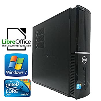 【中古】中古デスクトップパソコン DELL Vostro 220 Core 2 Duo E8400 3.00GHz 2GB 250GB MULTI win7 windows7 Pro 32bit office 等インストール済