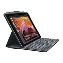 【中古】(非常に良い)ロジクール iPad用 キーボード iK1053BK ブラック Bluetooth キーボード一体型ケース iPad 第5世代及び第6世代...