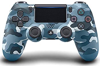 【中古】(未使用品)ワイヤレスコントローラー (DUALSHOCK 4) ブルー・カモフラージュ