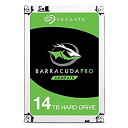 【中古】(非常に良い)Seagate ST14000DM001 Barracuda Pro internal hard drive HDD 14000 GB S...