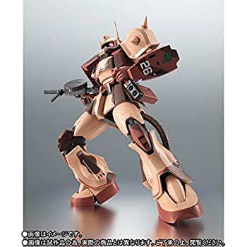 【中古】(非常に良い)ROBOT魂 〈SIDE MS〉 MS-06D ザク・デザートタイプ カラカル隊所属機 ver. 『機動戦士ガンダム(MSV)』(魂ウェブ商店限定)