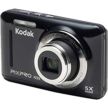 楽天COCOHOUSE【中古】（非常に良い）コダック コンパクトデジタルカメラKodak PIXPRO FZ53 ブラック