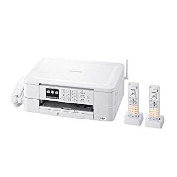 【中古】(非常に良い)ブラザー プリンター A4 インクジェット複合機 MFC-J738DWN FAX／電話機 子機2台付き／無線LAN