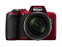 【中古】(未使用品)Nikon デジタルカメラ COOLPIX B600 RD 光学60倍 軽量 クールピクス レッド B600RD