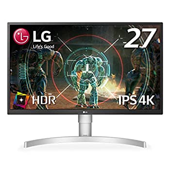 【中古】(非常に良い)LG ゲーミング モニター ディスプレイ 27UL500-W 27インチ／4K／HDR(標準輝度:300cd／)／IPS非光沢／HDMI×2 DisplayPort／FreeSync／ブルー