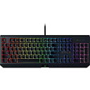 【中古】(非常に良い)Razer Blackwidow Green Switch メカニカル ゲーミングキーボード 英語US配列 【日本正規代理店保証品】 RZ03-02860100-R3M1