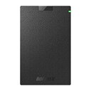 【中古】(非常に良い)BUFFALO ポータブルSSD 日本製 USB3.1(Gen1) 対応 240GB SSD-PG240U3-B/NL 耐衝撃・コネクター...