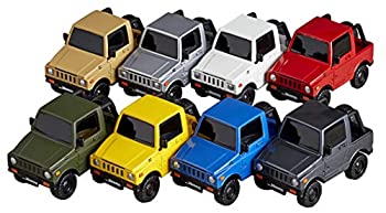 ミニチュア キューブ miniQ デフォルメ軽自動車コレクション ジムニー編 塗装済み 完成品 8個入 BOX