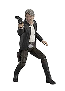 (未使用品)S.H.フィギュアーツ スター・ウォーズ ハン・ソロ (STAR WARS:The Force Awakens) PVC&ABS製 塗装済み