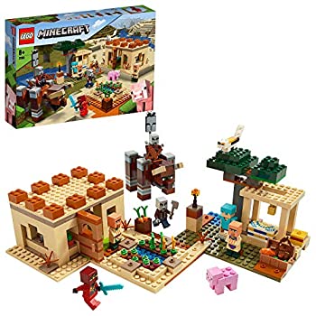 【中古】(非常に良い)レゴ(LEGO) マインクラフト イリジャーの襲撃 21160