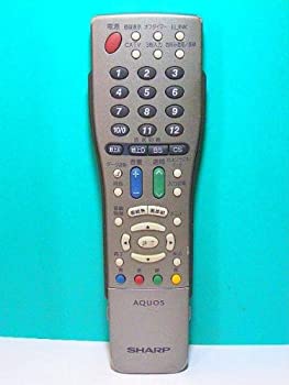【中古】(非常に良い)シャープ テレビリモコン GA464WJSA