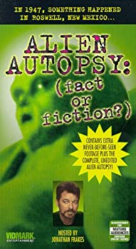 šAlien Autopsy: Fact Or Fiction [VHS]