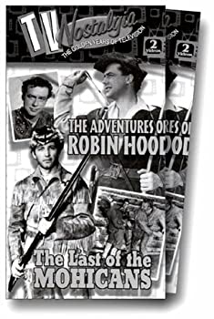 šAdventures of Robin Hood & Last of Mohicans [VHS]