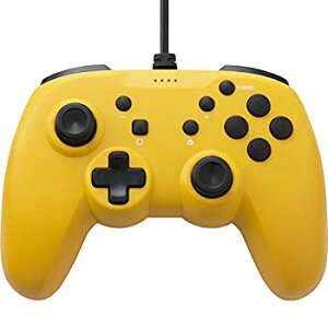 (非常に良い)【連射ボタン搭載】 CYBER ・ ジャイロコントローラー ライト 有線タイプ ( SWITCH 用) イエロー - Switch販売