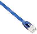 【中古】エレコム LANケーブル CAT6A 15m 爪折れ防止コネクタ スーパーフラット ブルーメタリック LD-GFA/BM15