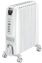 【中古】DeLonghi オイルラジエターヒーター 【ドラゴンデジタル】 X字型フィン9枚 <4~10畳用> TDD0915W