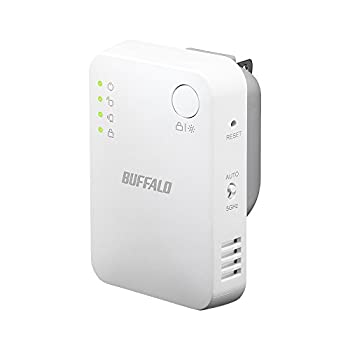 【中古】(未使用品)BUFFALO WiFi 無線LAN中継機 WEX-1166DHPS 11ac／n／a／g／b 866+300Mbps ハイパワー コンパク