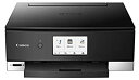 【中古】Canon プリンター A4インクジェット複合機 PIXUS TS8330 ブラック 2019年モデル