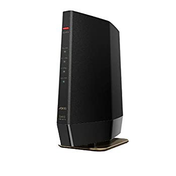 【中古】バッファロー 11ax（Wi-Fi 6）対応 無線LANルータ 親機(4803+573mbps) WSR-5400AX6-MB