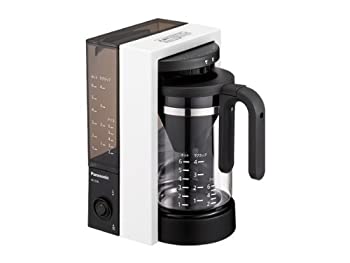 【中古】(非常に良い)パナソニック コーヒーメーカー ホワイト NC-D26-W
