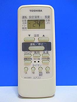 【中古】東芝 エアコンリモコン WH-D6B