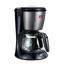 【中古】Melitta アロマツイスト 4カップ以下 ジェットブラック SCG58-3-B