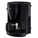 【中古】象印マホービン コーヒーメーカー 全自動 540ml／4杯用 珈琲通 ブラック EC-SA40-BA