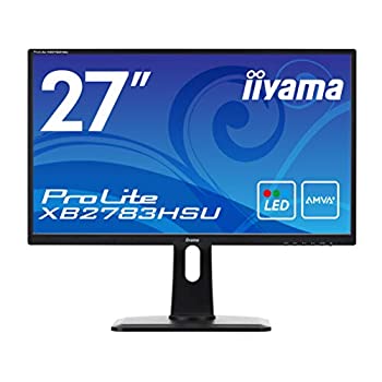 【中古】iiyama モニター ディスプイ XB2783HSU-B1 (27インチ／フルHD／AMVA+／HDMID-subDVI-D／昇降／ピボット／)