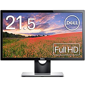 【中古】Dell モニター 21.5インチ SE2216H(CIE1976 82%/フレームレス/フルHD/VA非光沢/HDMID-Sub15ピン)