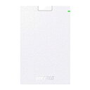 【中古】(未使用品)BUFFALO USB3.1(Gen.1)対応 ポータブルHDD スタンダードモデル ホワイト 1TB HD-PCG1.0U3-BWA