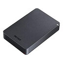 yÁz(ɗǂ)BUFFALO USB3.1(Gen.1)Ή ϏՌ|[^uHDD 4TB ubN HD-PGF4.0U3-GBKA