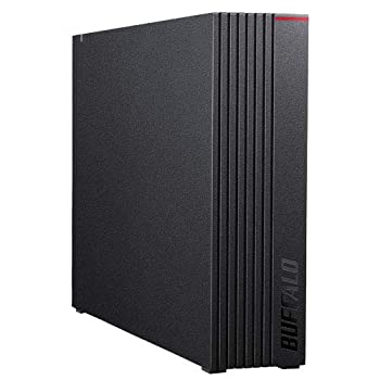 【中古】バッファロー 外付け ハードディスク HD-NRLD8.0U3-BA [ブラック]