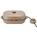 【中古】(未使用品)ドウシシャ 焼き芋メーカー 備長炭入りプレート 最長60分タイマー付 平面プレート付 ピエリア
