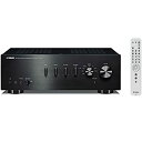 【中古】(非常に良い)ヤマハ プリメインアンプ ブラック A-S301(B)