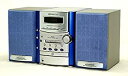 【中古】(非常に良い)KENWOOD ケンウッド SH-3MD-L (ブルー) Avino マイクロハイファイコンポーネントシステム (CD/MD/カセットコン...