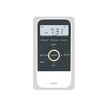 【中古】NEC 照明器具用リモコン LEDシーリングライト用 電池別売 RE0101