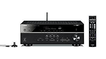 【中古】(非常に良い)ヤマハ AVレシーバー RXV583(B) 7.1ch／Dolby Atmos&DTS:X／Bluetooth／Wi-Fi／ネットワークオーディオ／ハイレゾ音源対応 ブラック RX-V583(B)