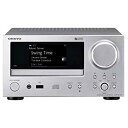 【中古】(非常に良い)ONKYO ネットワークCDレシーバー ハイレゾ対応 シルバー CR-N775(S)