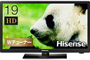 【中古】ハイセンス 19V型 ハイビジョン 液晶テレビ 19A50 外付けHDD裏番組録画対応 VAパネル(2)